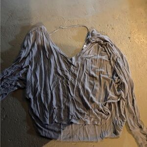 BDG Textured Knit Top in Light Brown Urban Outfitters